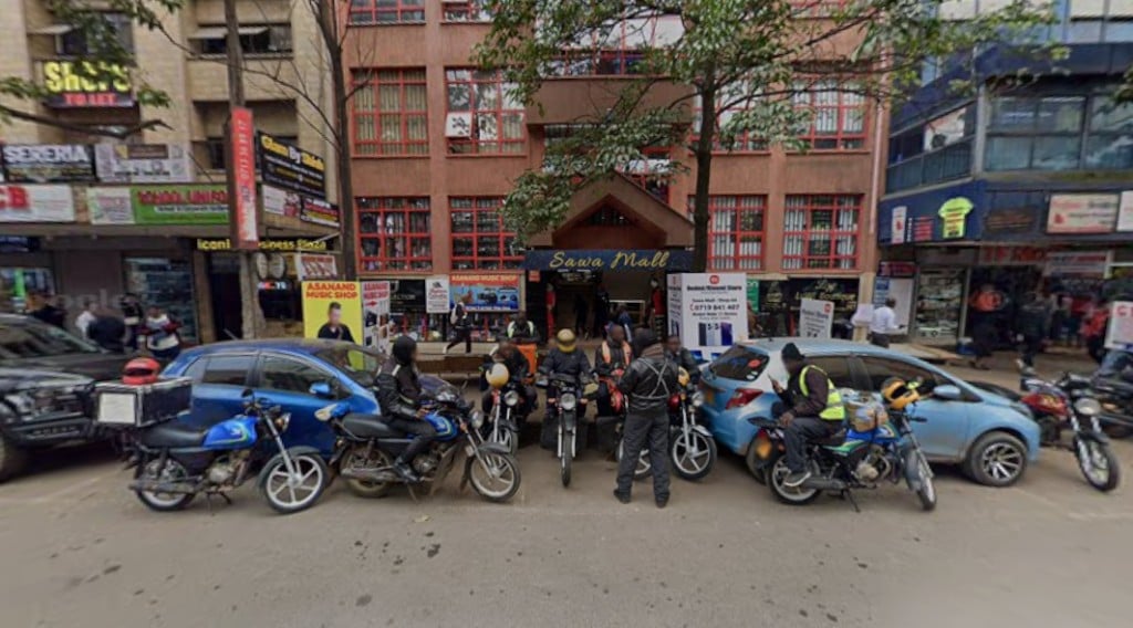 Sawa Mall, Ground Flr Shop G6 on Moi Avenue.