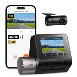 Xiaomi 70MAI Dash cam A510 3k set stratus