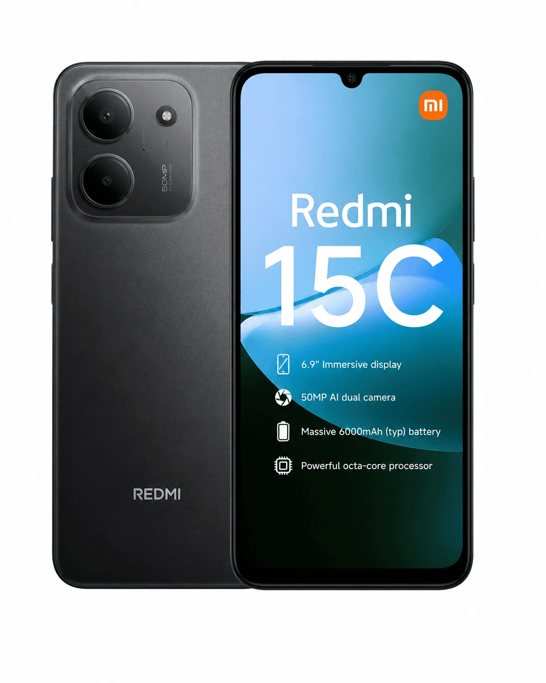 Redmi 15C (6GB RAM, 128GB Storage)