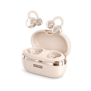 KM-A52 true wireless stereo ear-hook earbuds with charging case