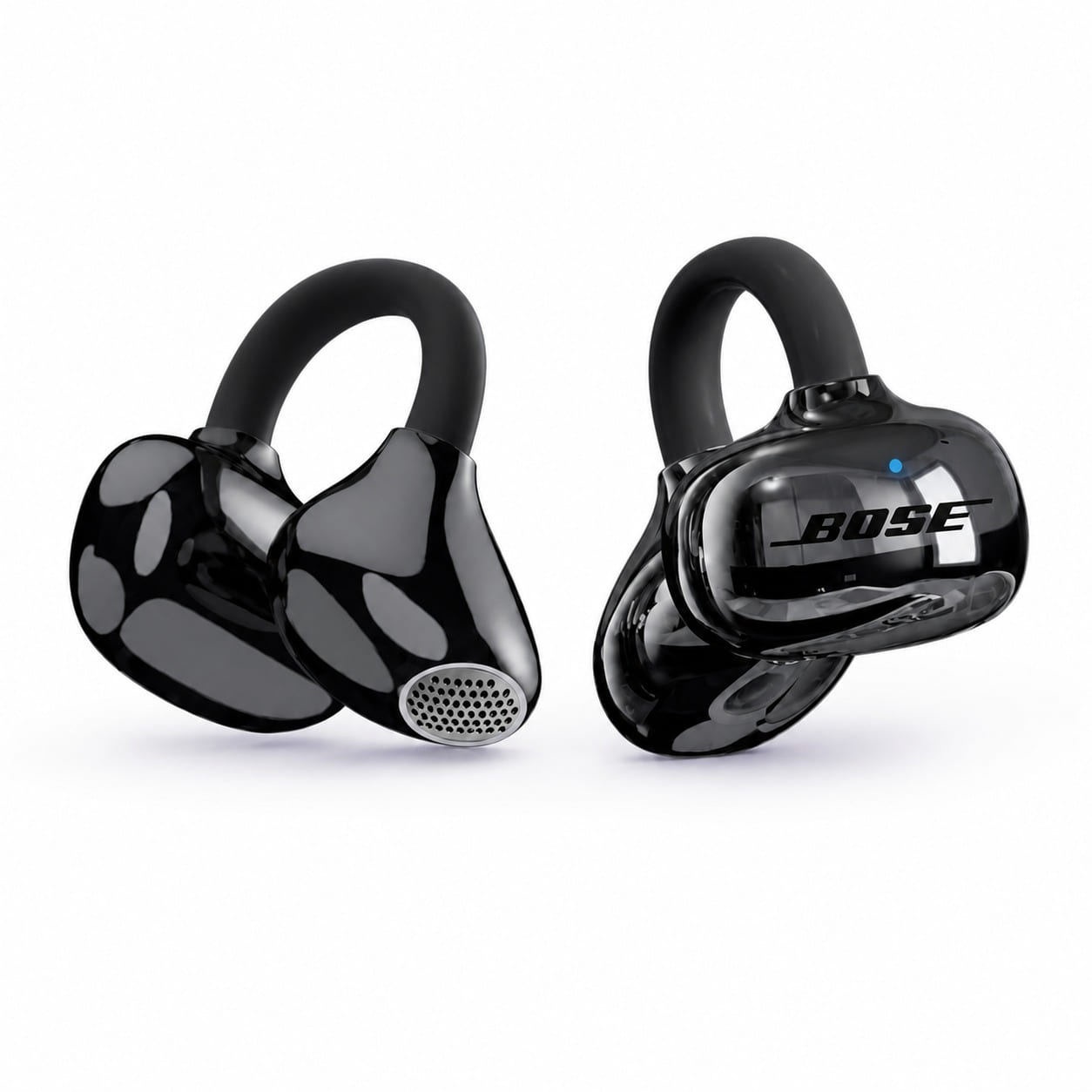 Ultra 390 Open-Ear Wireless Earbuds – Ear-Hook Fit, 360 Audio Claim and Charging Case