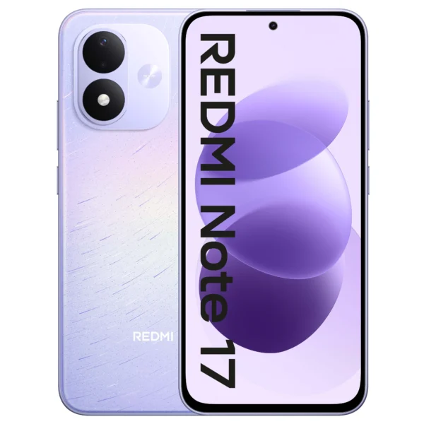 Redmi Note 17 4G 6GB 128GB, 6GB 256GB and 8GB 256GB smartphone in purple - Xiaomi Store Kenya